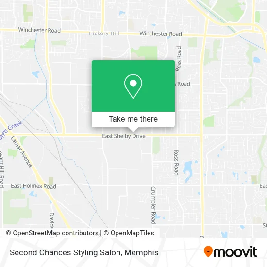 Second Chances Styling Salon map