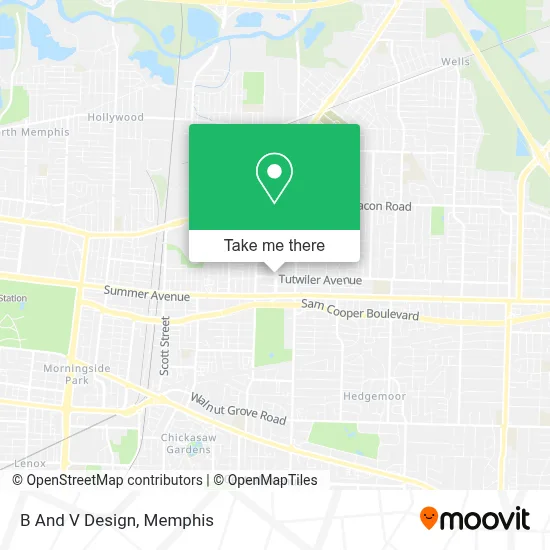 B And V Design map