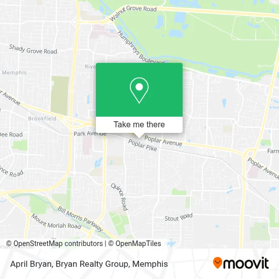 April Bryan, Bryan Realty Group map