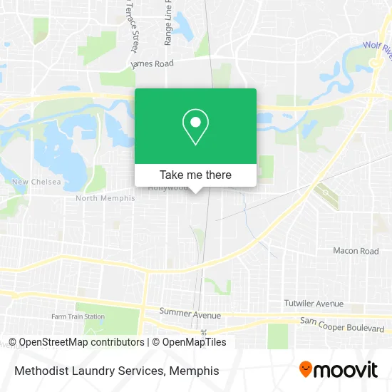 Methodist Laundry Services map