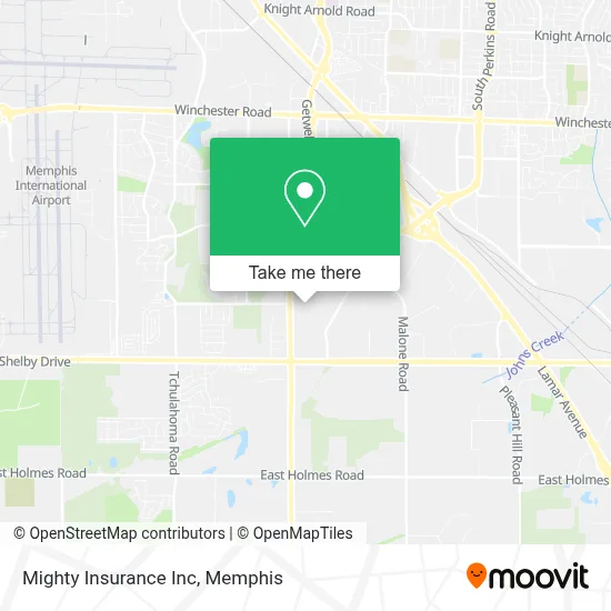 Mighty Insurance Inc map