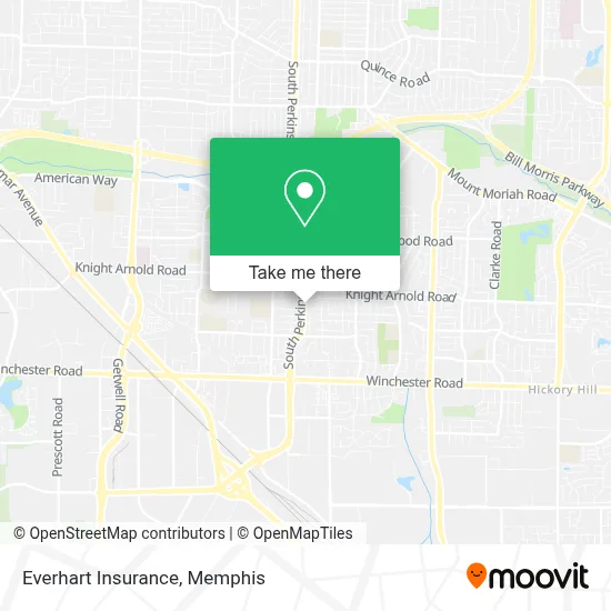 Everhart Insurance map