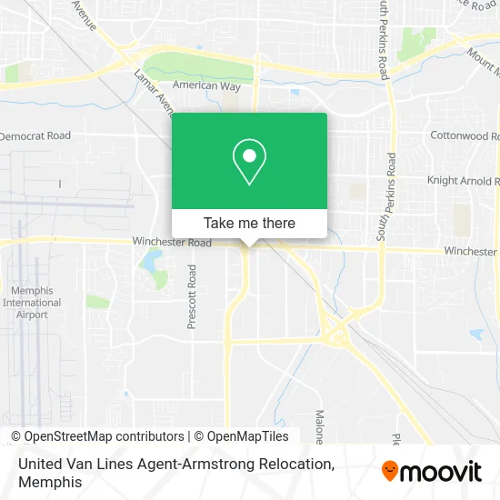 United Van Lines Agent-Armstrong Relocation map