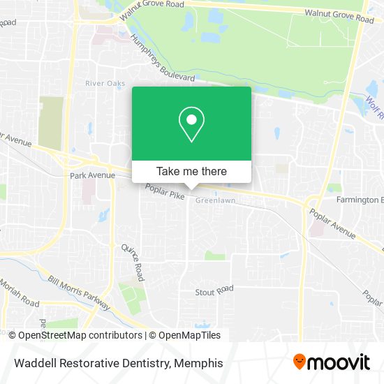 Waddell Restorative Dentistry map