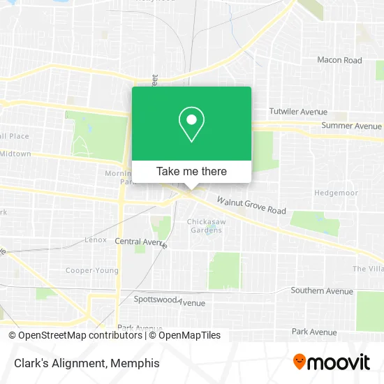 Clark's Alignment map
