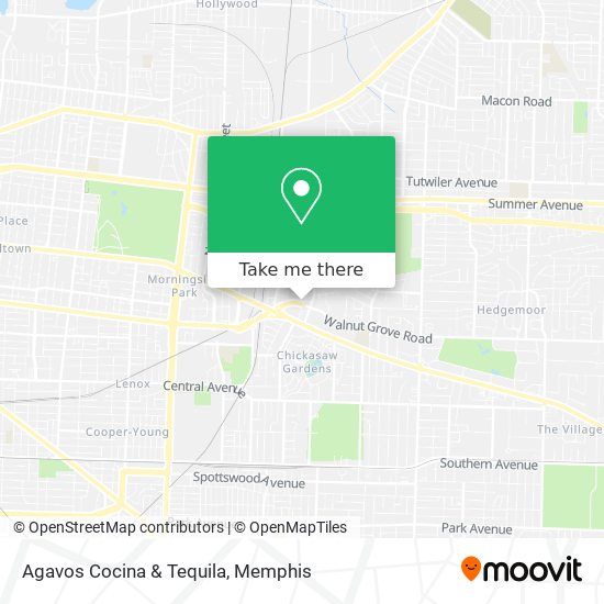 Agavos Cocina & Tequila map