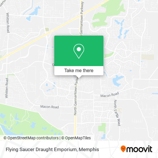 Mapa de Flying Saucer Draught Emporium