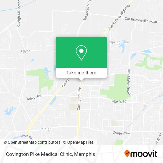 Mapa de Covington Pike Medical Clinic