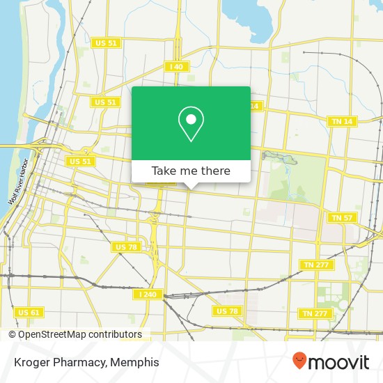 Mapa de Kroger Pharmacy