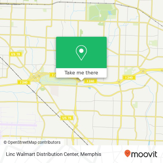 Linc Walmart Distribution Center map