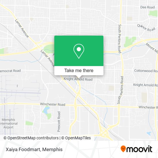 Xaiya Foodmart map