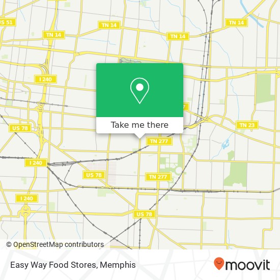 Mapa de Easy Way Food Stores