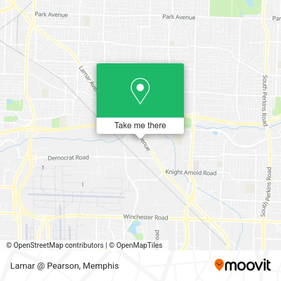 Lamar @ Pearson map