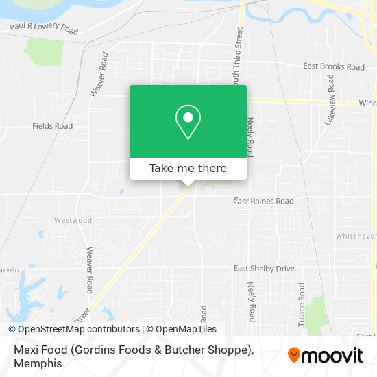 Maxi Food (Gordins Foods & Butcher Shoppe) map