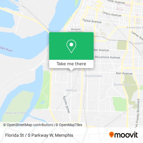 Florida St / S Parkway W map