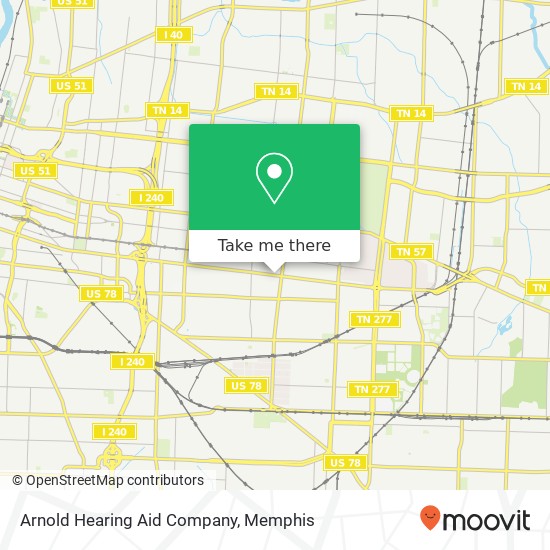 Mapa de Arnold Hearing Aid Company