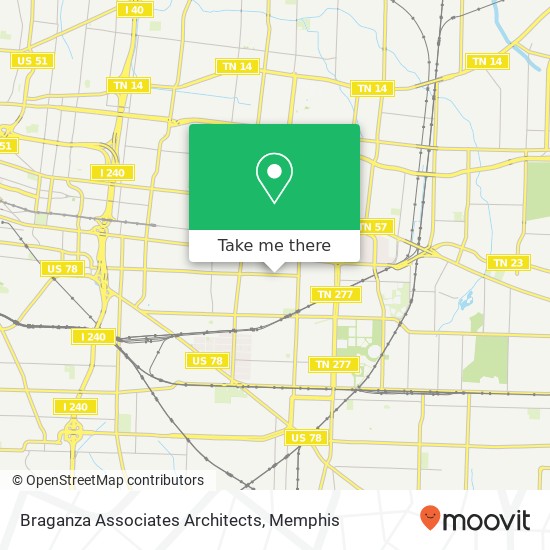 Braganza Associates Architects map