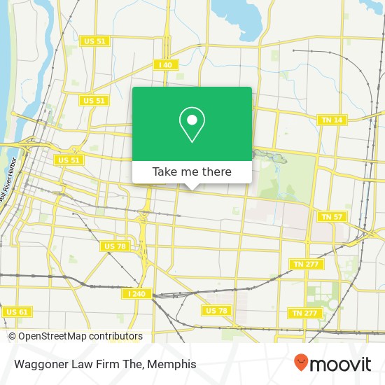 Waggoner Law Firm The map