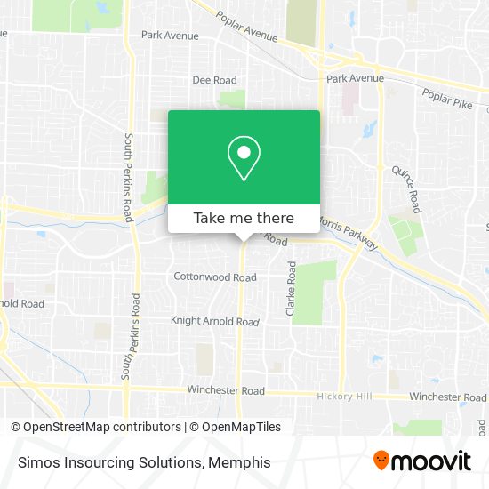 Simos Insourcing Solutions map