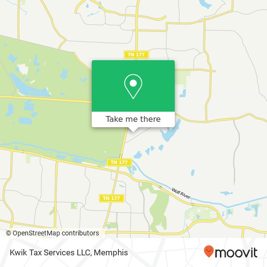 Mapa de Kwik Tax Services LLC