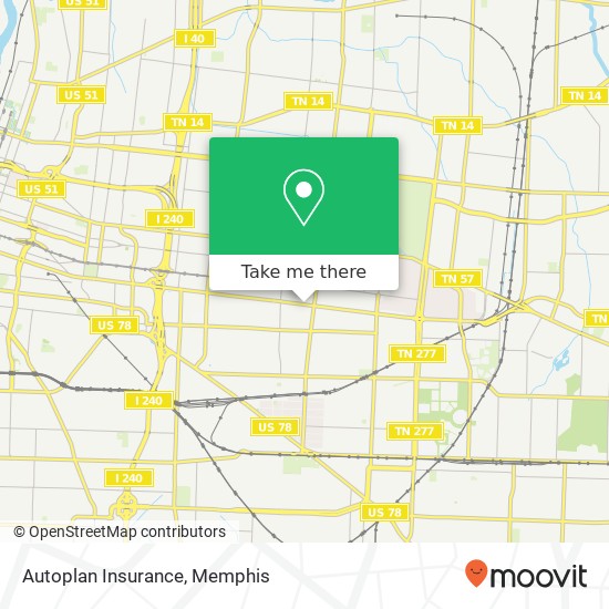 Autoplan Insurance map