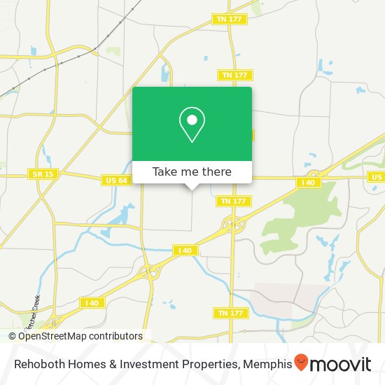 Mapa de Rehoboth Homes & Investment Properties