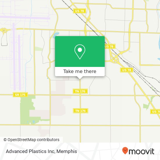 Advanced Plastics Inc map