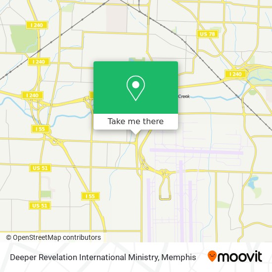Mapa de Deeper Revelation International Ministry