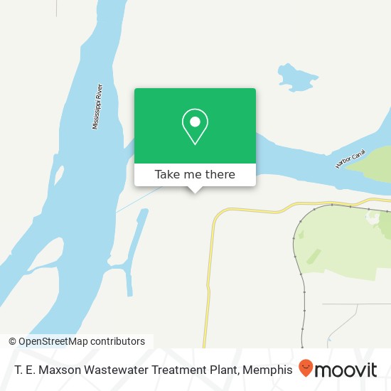 Mapa de T. E. Maxson Wastewater Treatment Plant