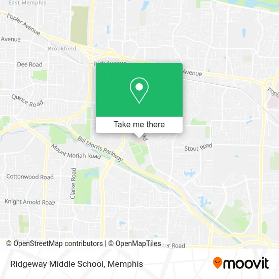Ridgeway Middle School map
