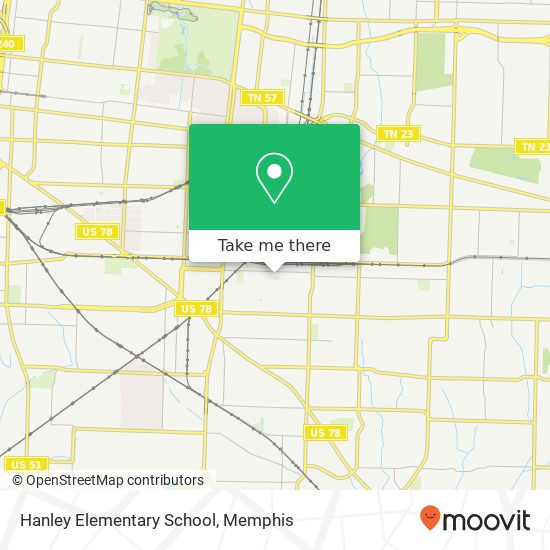 Hanley Elementary School map