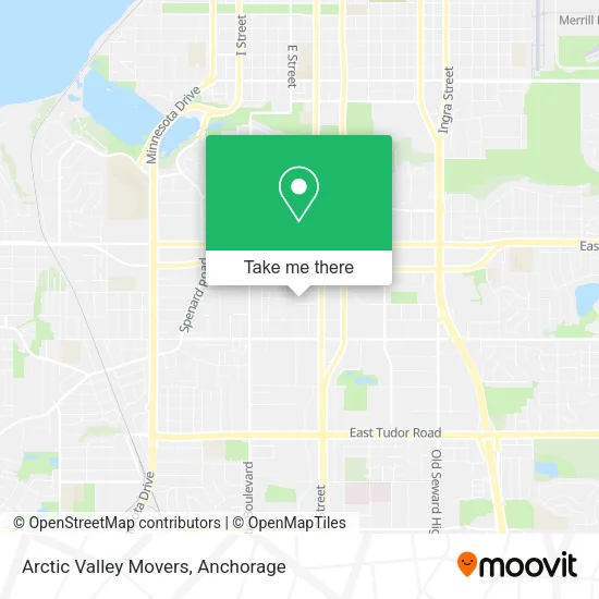 Mapa de Arctic Valley Movers