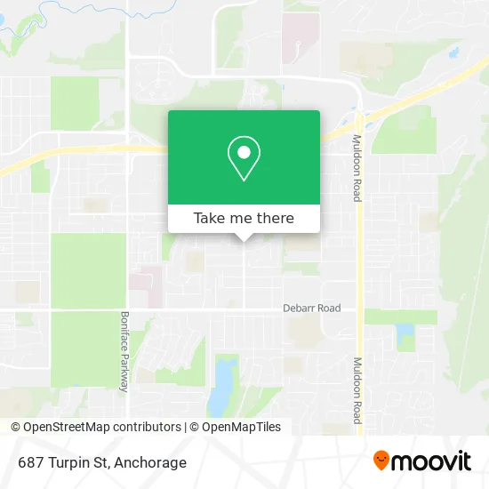 Mapa de 687 Turpin St