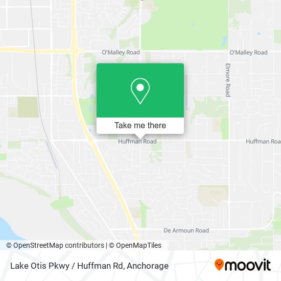 Mapa de Lake Otis Pkwy / Huffman Rd