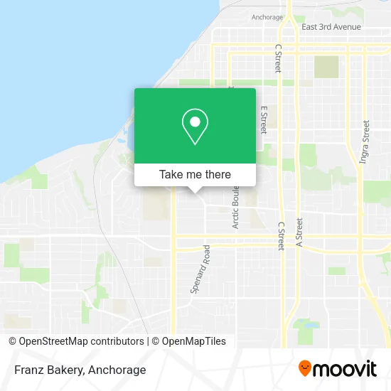 Franz Bakery map