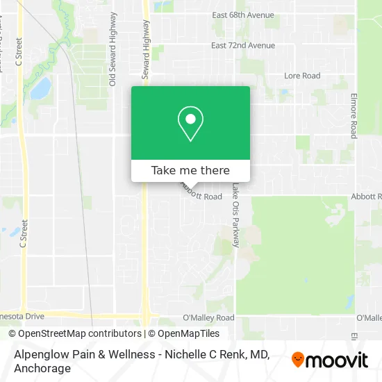 Alpenglow Pain & Wellness - Nichelle C Renk, MD map