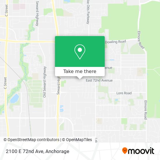 Mapa de 2100 E 72nd Ave