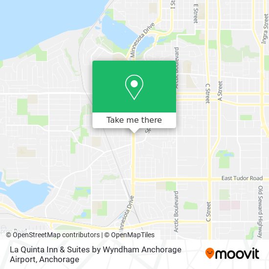 La Quinta Inn & Suites by Wyndham Anchorage Airport map