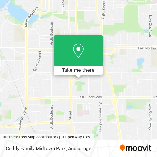 Cuddy Family Midtown Park map