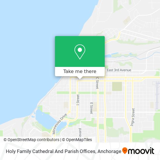 Holy Family Cathedral And Parish Offices map
