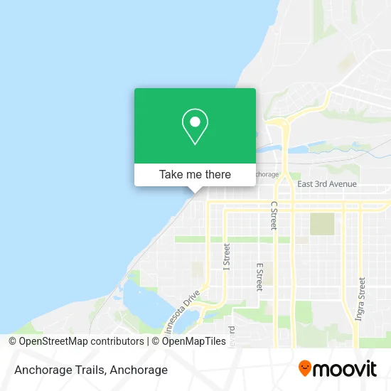 Mapa de Anchorage Trails