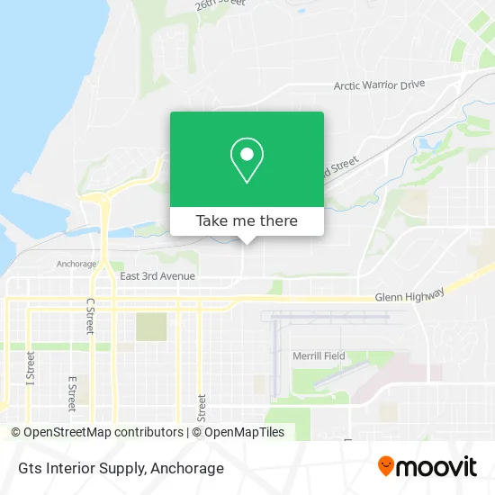 Gts Interior Supply map