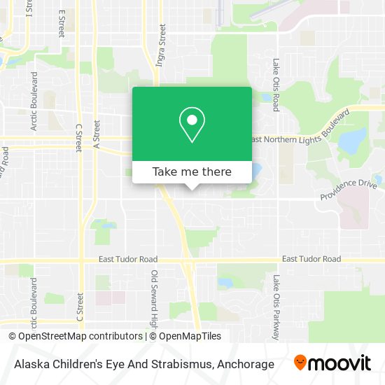 Alaska Children's Eye And Strabismus map