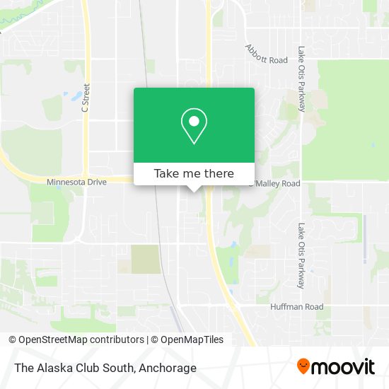 The Alaska Club South map