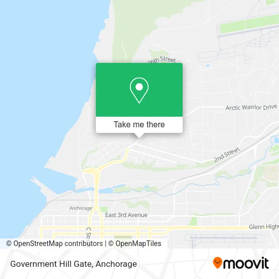 Mapa de Government Hill Gate