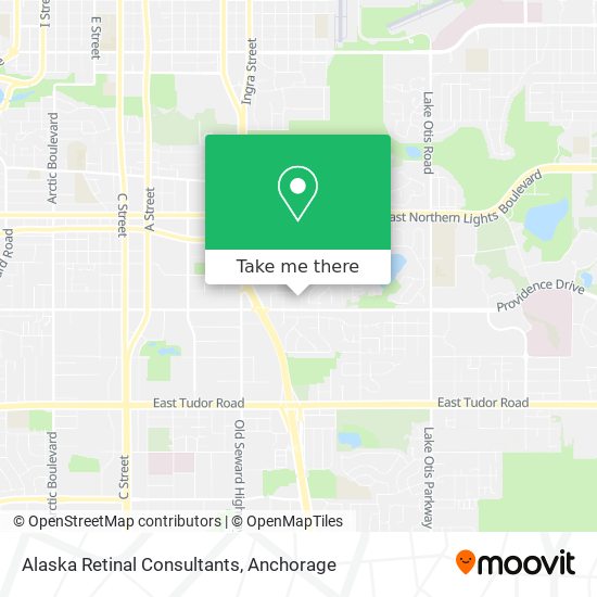 Mapa de Alaska Retinal Consultants