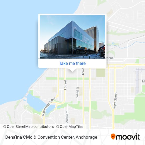 Dena'Ina Civic & Convention Center map