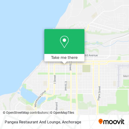 Pangea Restaurant And Lounge map