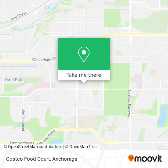 Costco Food Court map