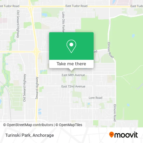 Turinski Park map